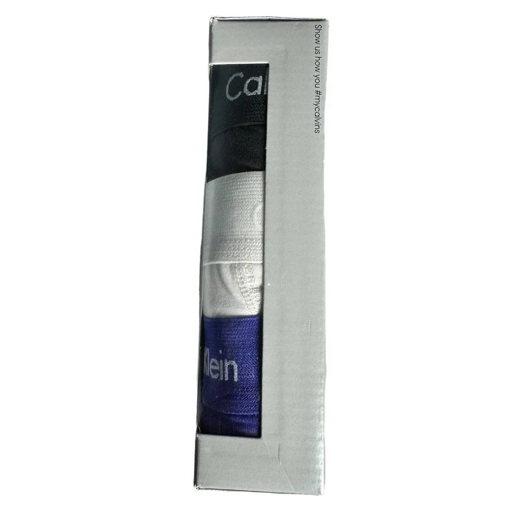 Calvin Klein Mens XL Low‎ Rise Trunk 3 Pack Performance Cotton Classic Fit